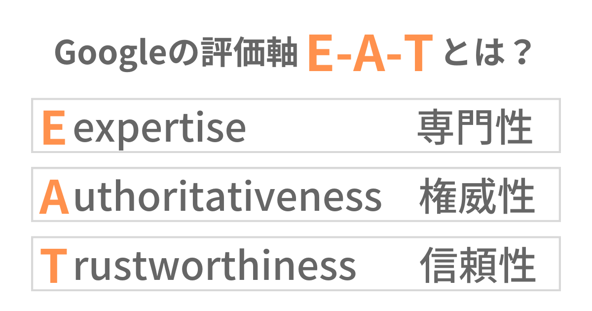 E-A-Tとは